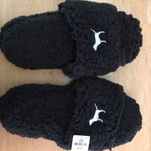 Pink Fuzzy Slippers NWT